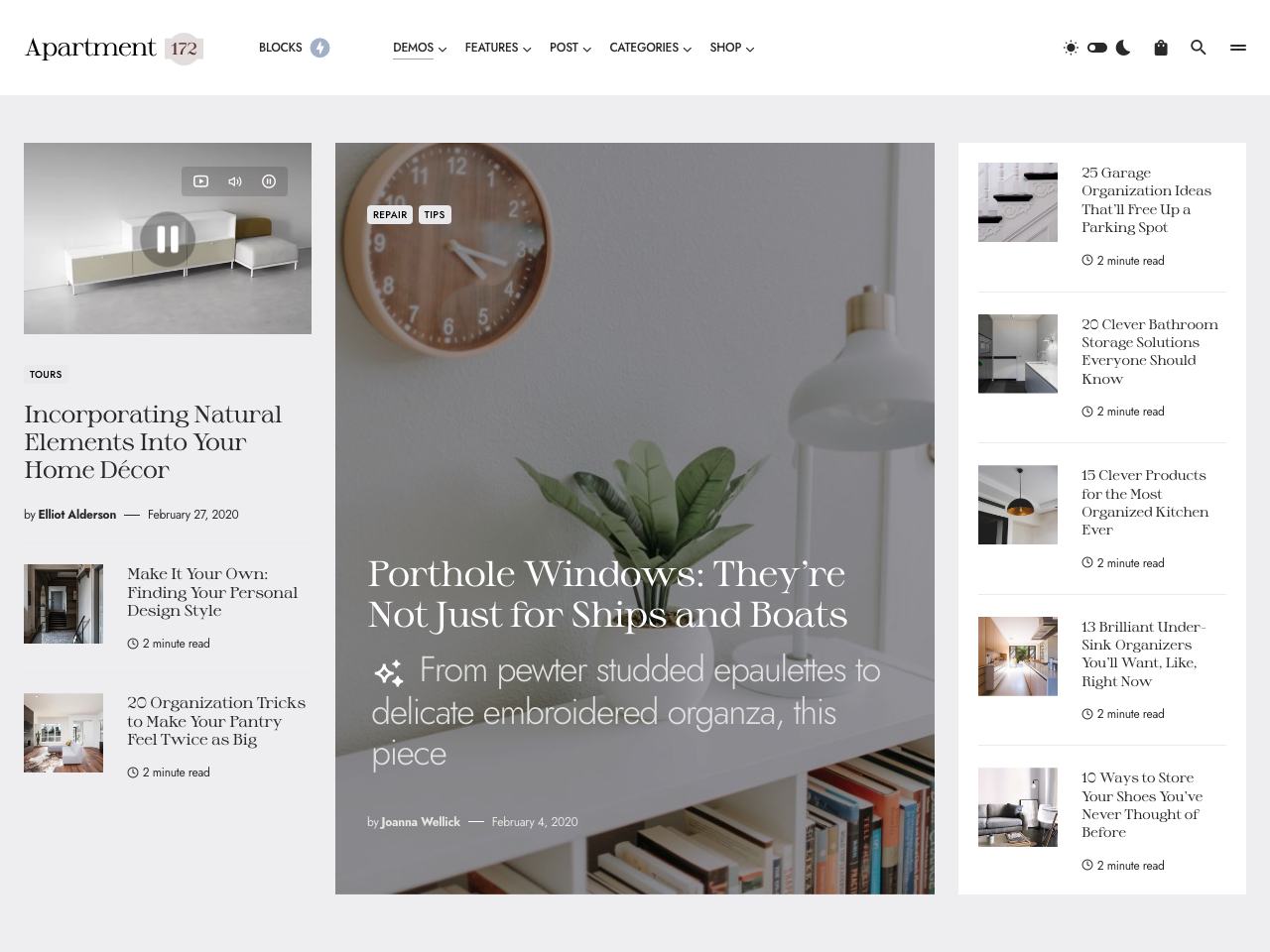 Apartment 172 — Interior
