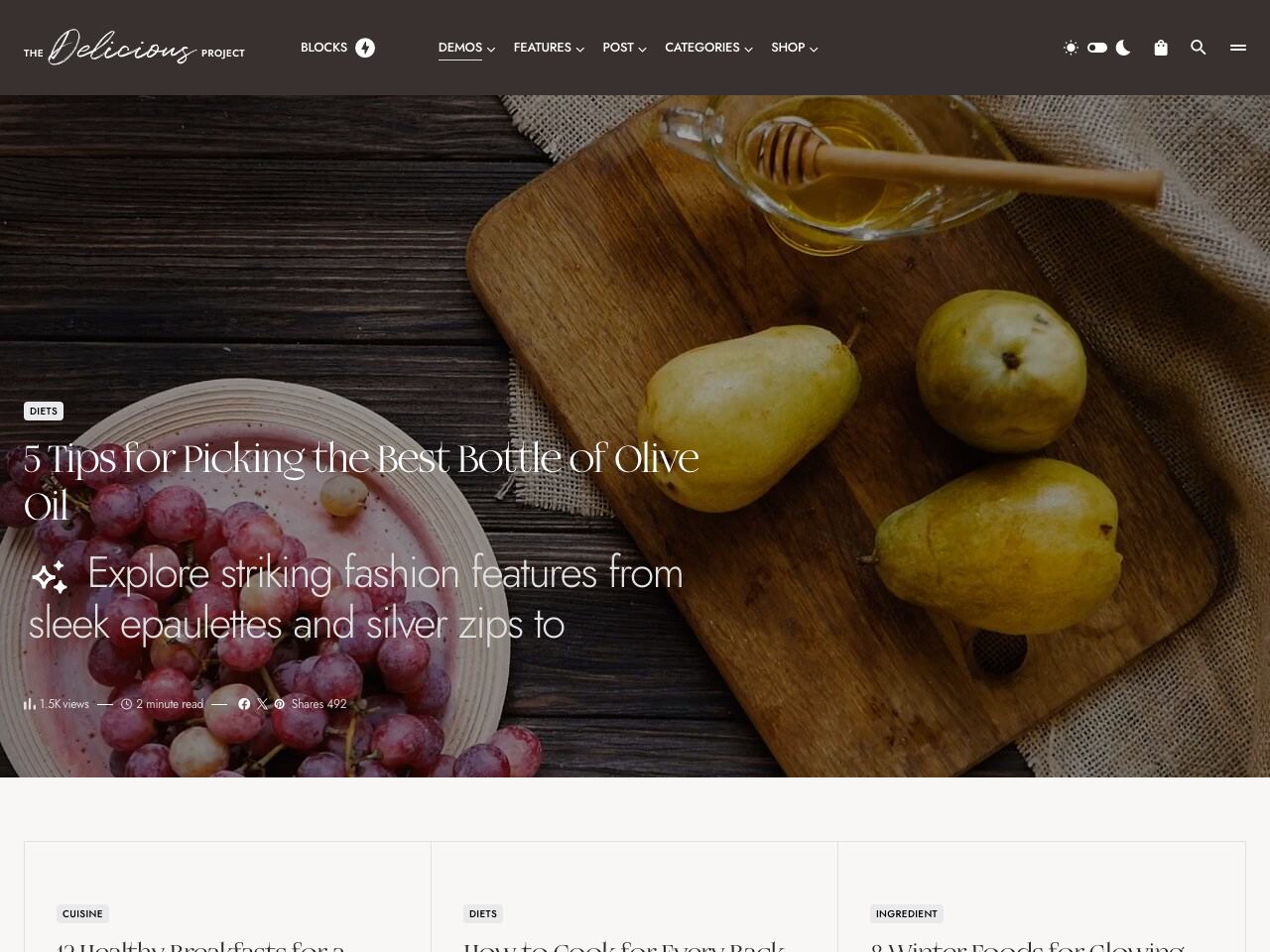 The Delicious Project — Food